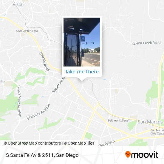 Mapa de S Santa Fe Av & 2511
