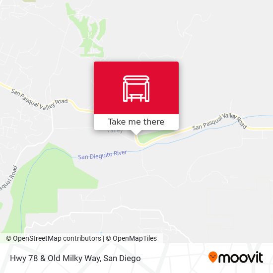 Mapa de Hwy 78 & Old Milky Way
