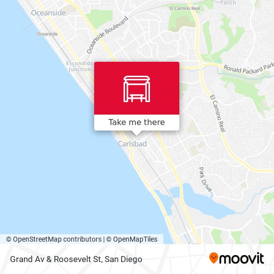 Mapa de Grand Av & Roosevelt St