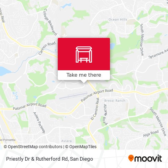 Mapa de Priestly Dr & Rutherford Rd