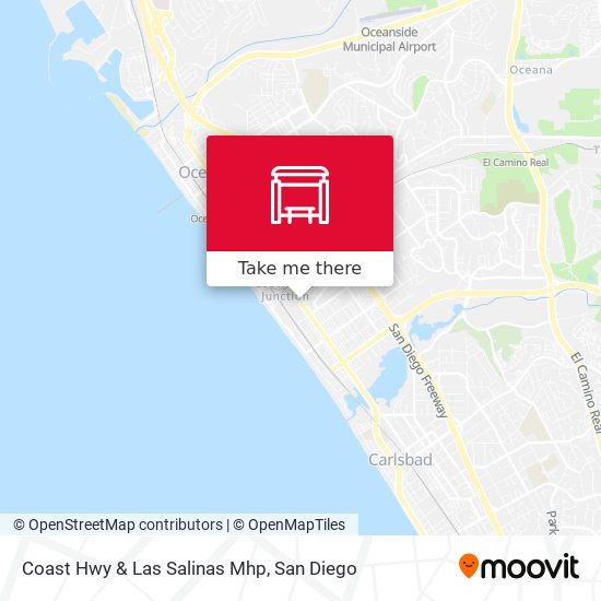 Mapa de Coast Hwy & Las Salinas Mhp