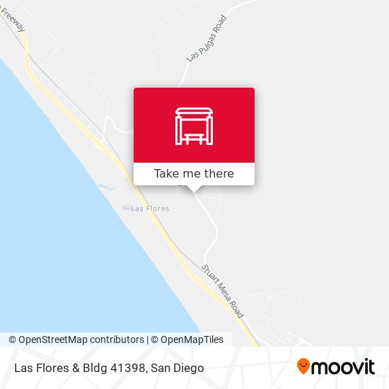 Las Flores & Bldg 41398 map