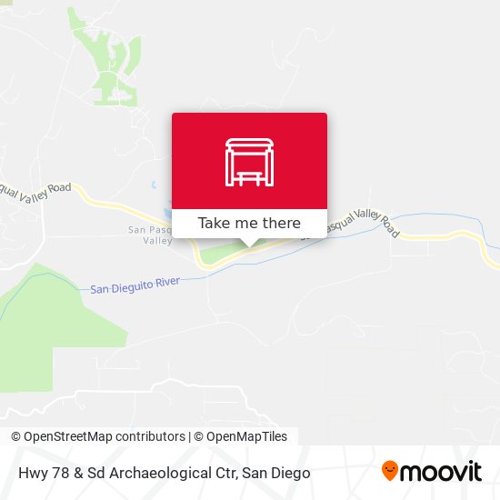 Hwy 78 & Sd Archaeological Ctr map