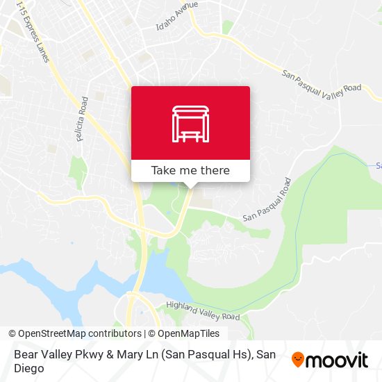 Mapa de Bear Valley Pkwy & Mary Ln (San Pasqual Hs)