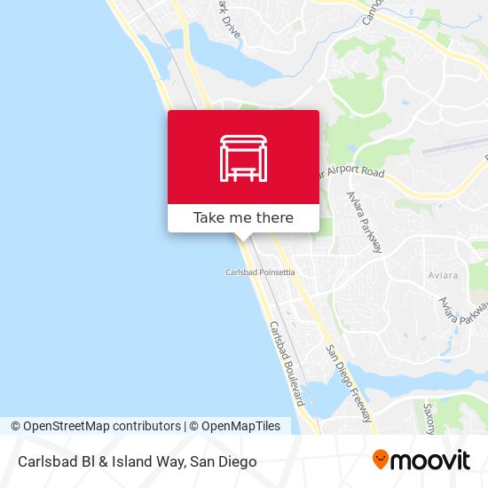 Mapa de Carlsbad Bl & Island Way