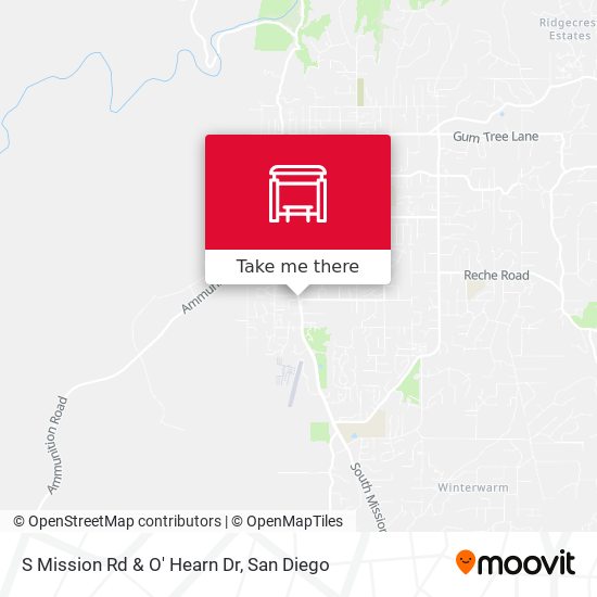 S Mission Rd & O' Hearn Dr map