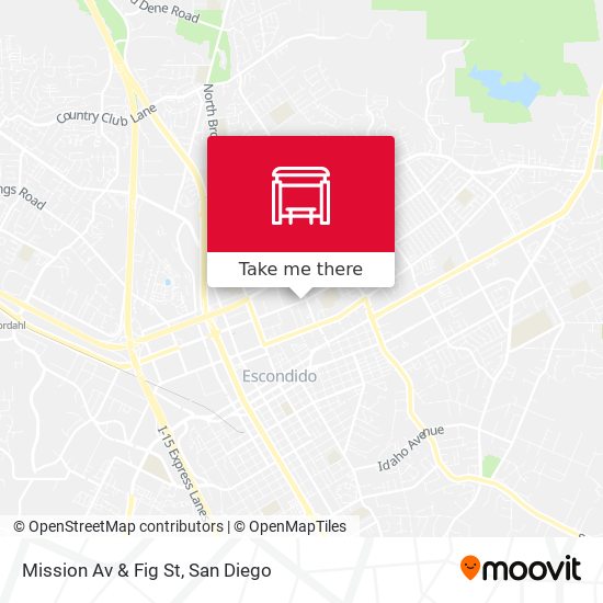 Mapa de Mission Av & Fig St
