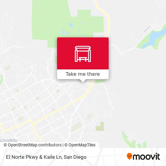 Mapa de El Norte Pkwy & Kaile Ln
