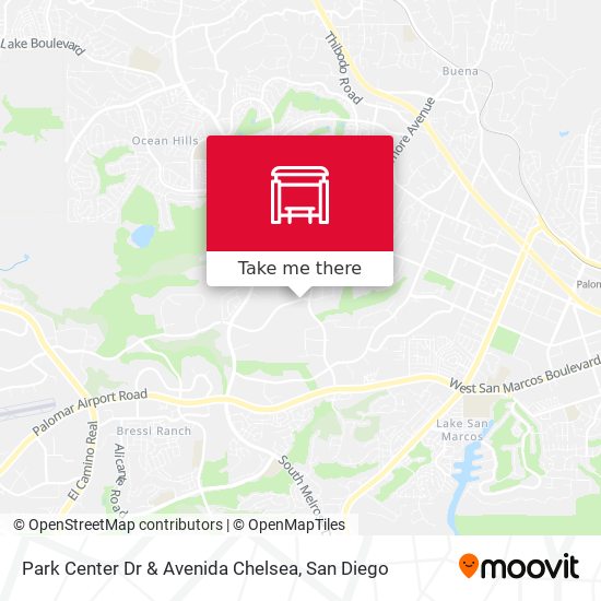 Park Center Dr & Avenida Chelsea map