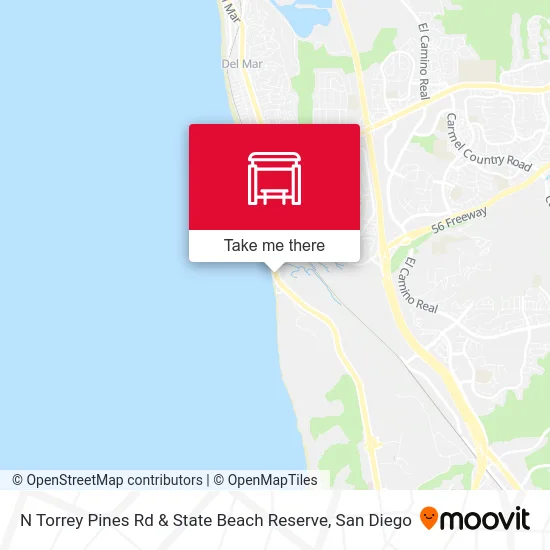 N Torrey Pines Rd & State Beach Reserve map