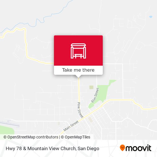 Mapa de Hwy 78 & Mountain View Church