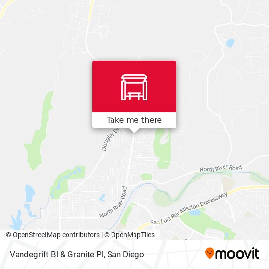 Mapa de Vandegrift Bl & Granite Pl