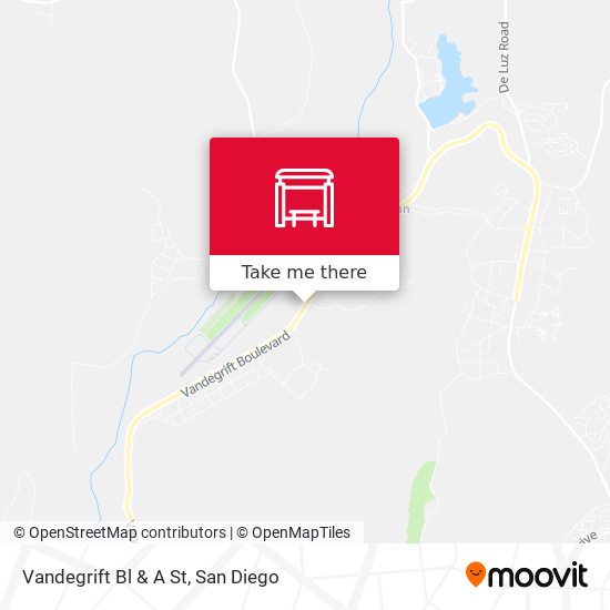 Mapa de Vandegrift Bl & A St