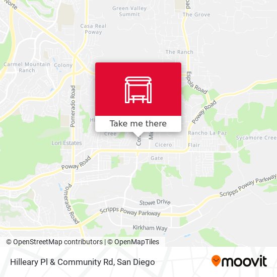 Mapa de Hilleary Pl & Community Rd