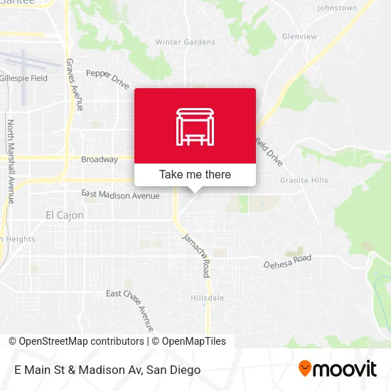 Mapa de E Main St & Madison Av