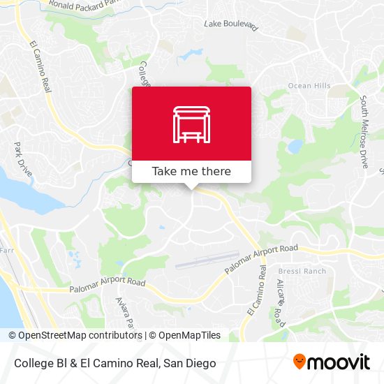 Mapa de College Bl & El Camino Real