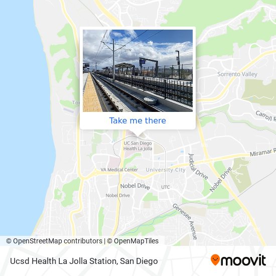 Ucsd Health La Jolla Station map