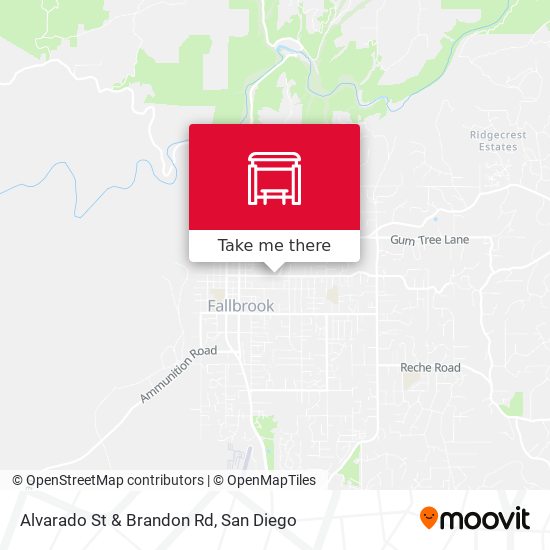 Alvarado St & Brandon Rd map