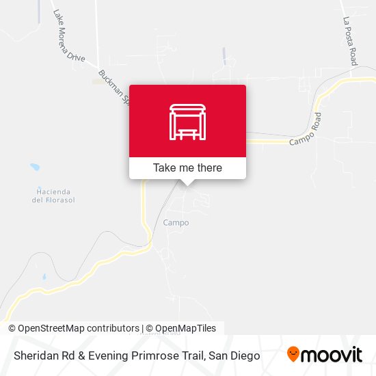 Mapa de Sheridan Rd & Evening Primrose Trail
