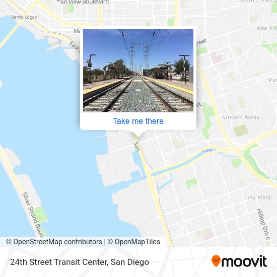 24th Street Transit Center map