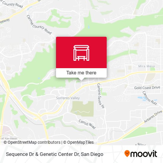 Sequence Dr & Genetic Center Dr map
