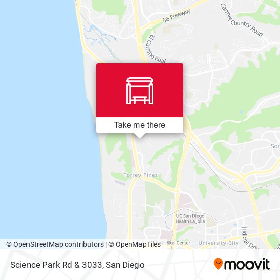 Science Park Rd & 3033 map