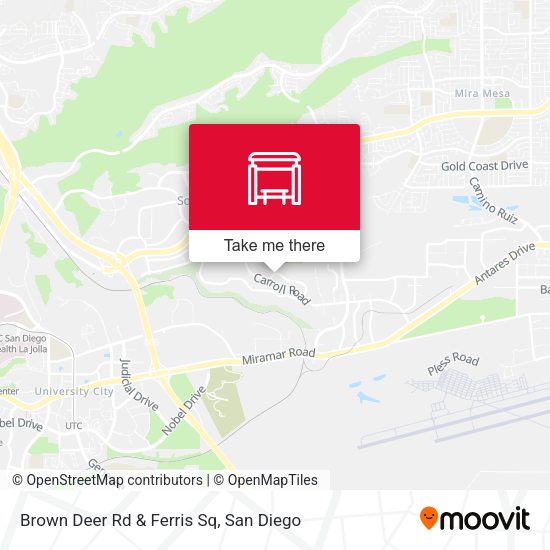 Mapa de Brown Deer Rd & Ferris Sq