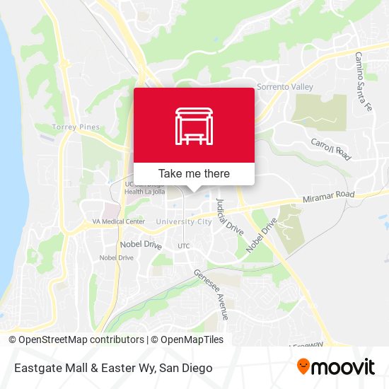Mapa de Eastgate Mall & Easter Wy