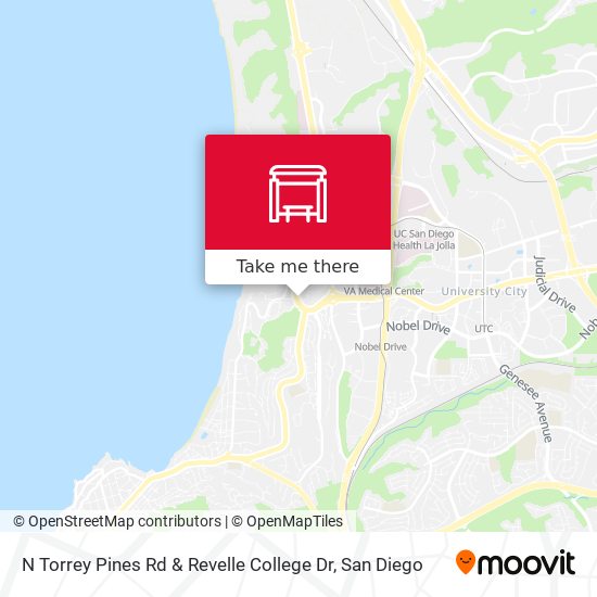 N Torrey Pines Rd & Revelle College Dr map