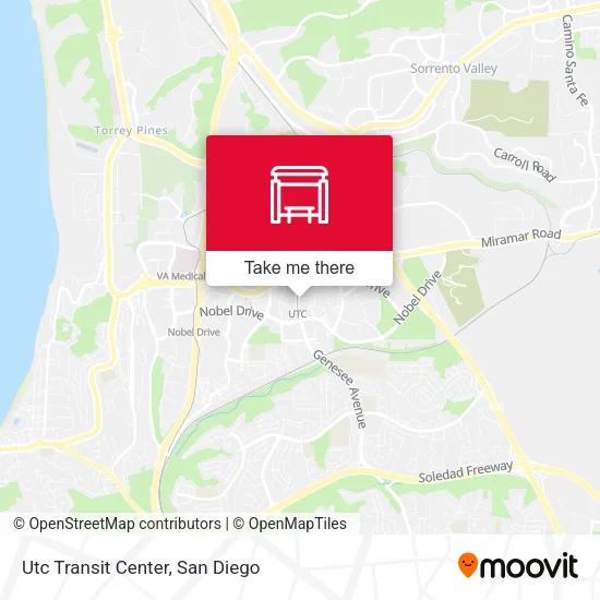 Utc Transit Center map