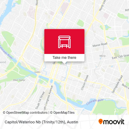 Mapa de Capitol / Waterloo Nb (Trinity / 12th)