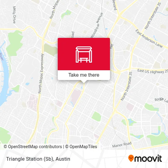 Triangle Station (Sb) map