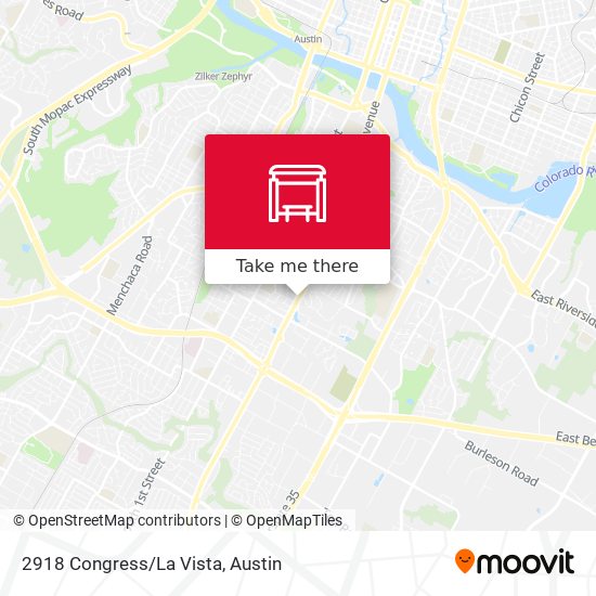 2918 Congress/La Vista map