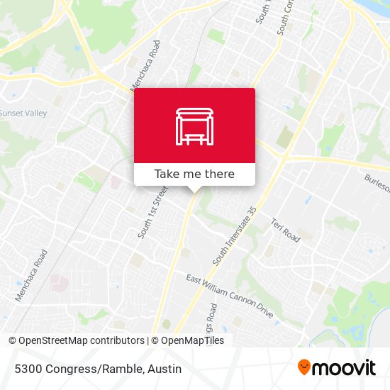 5300 Congress/Ramble map