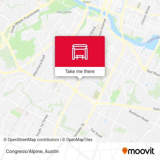 Mapa de Congress/Alpine
