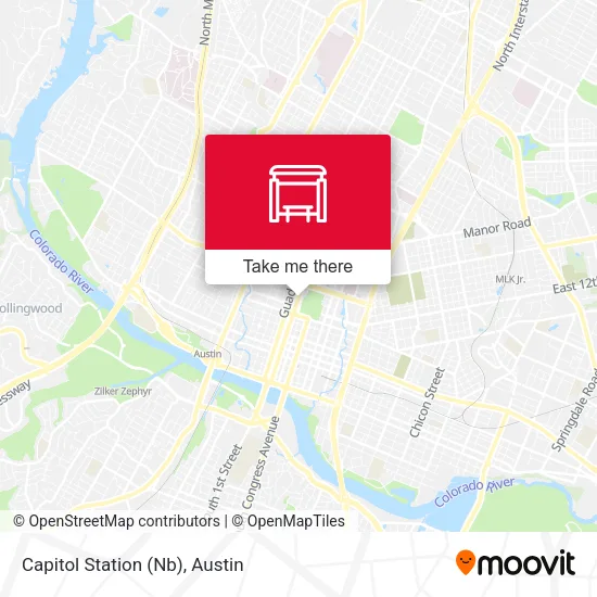 Mapa de Capitol Station (Nb)