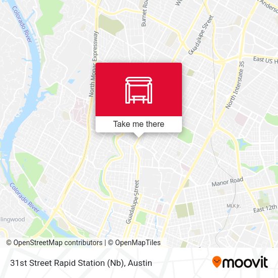 Mapa de 31st Street Rapid  Station (Nb)