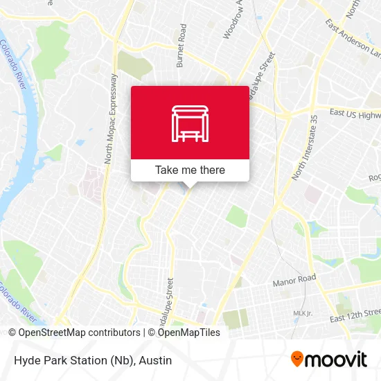 Mapa de Hyde Park Station (Nb)