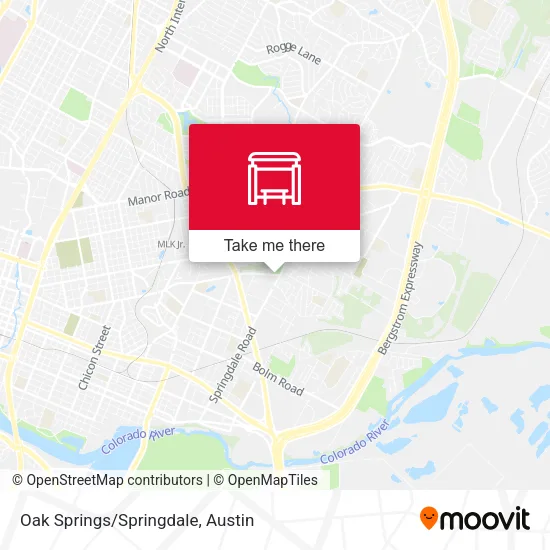 Mapa de Oak Springs/Springdale