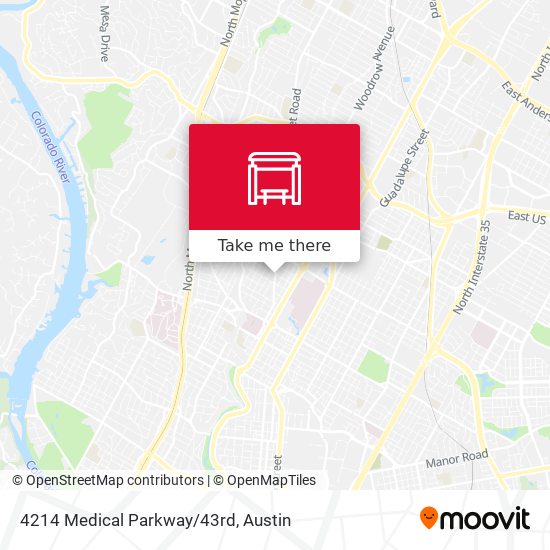 4214 Medical Parkway/43rd map
