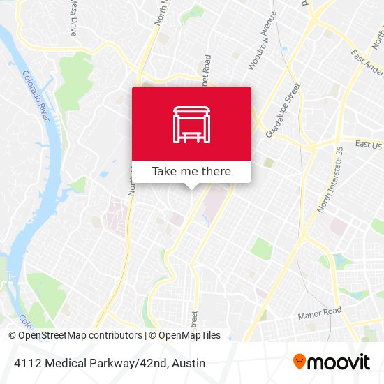 4112 Medical Parkway/42nd map