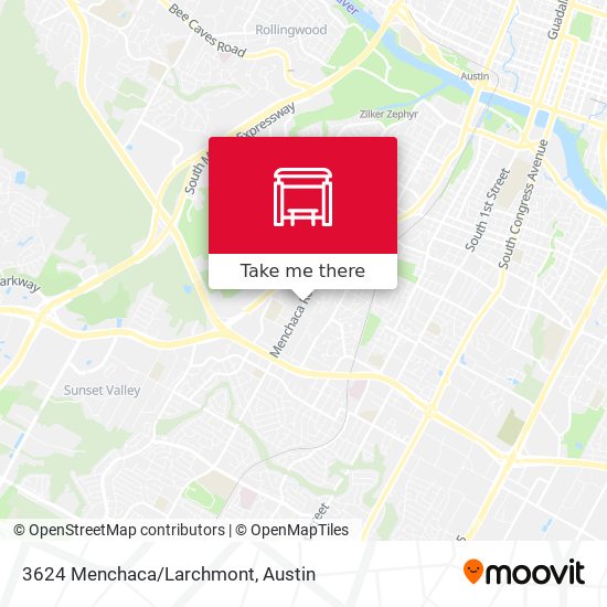 Mapa de 3624 Menchaca/Larchmont