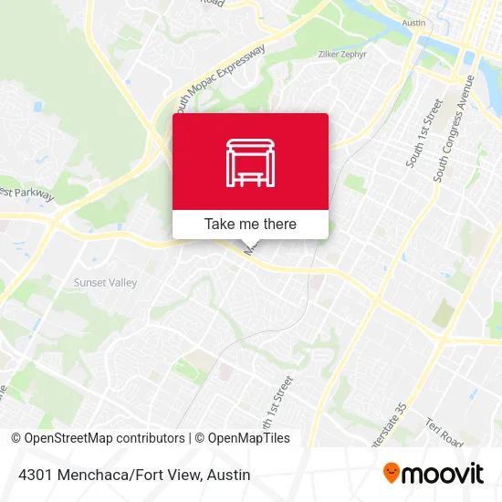 Mapa de 4301 Menchaca/Fort View