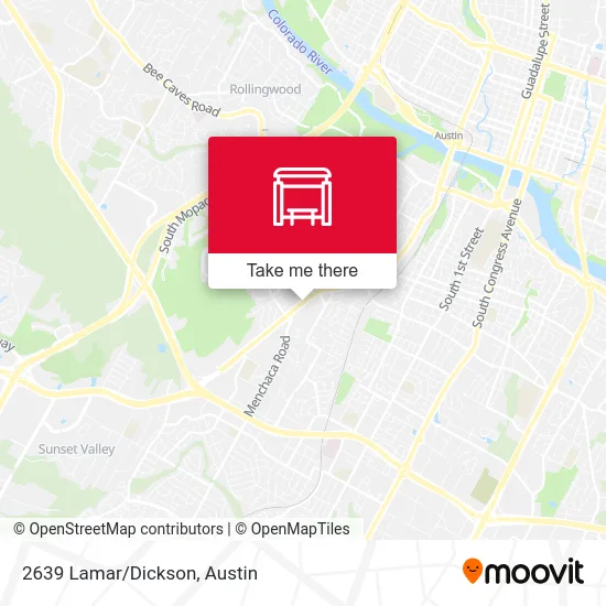 2639 Lamar/Dickson map