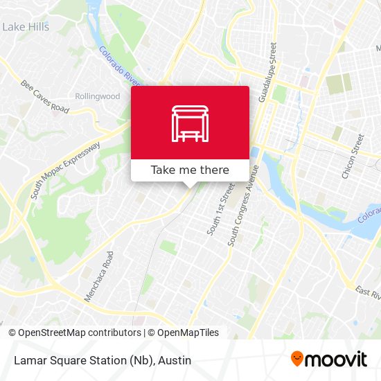 Lamar Square Station (Nb) map