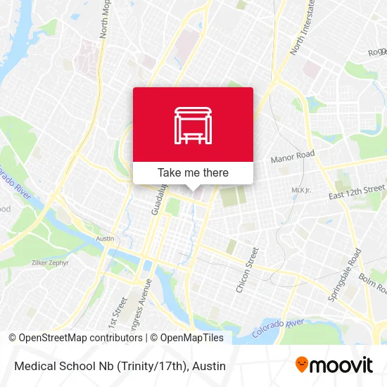 Mapa de Medical School Nb (Trinity / 17th)
