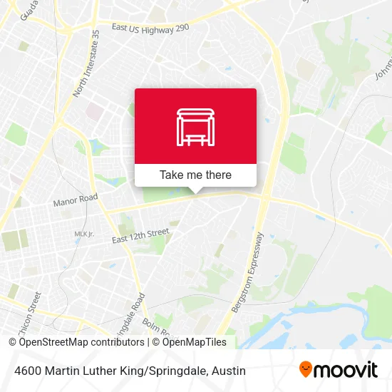 Mapa de 4600 Martin Luther King / Springdale