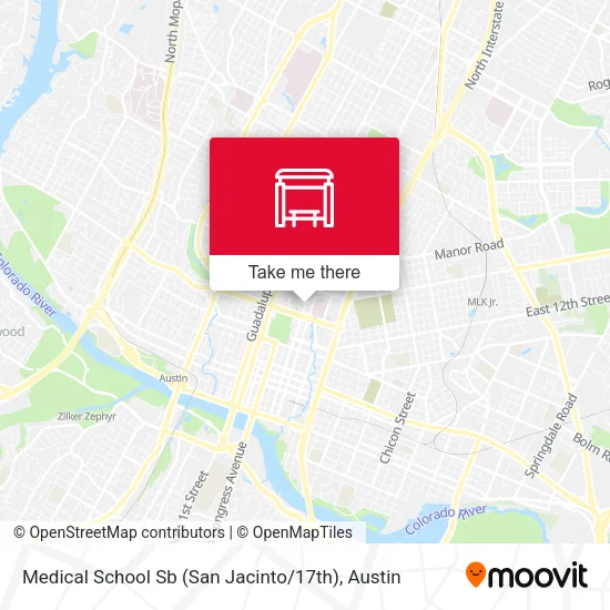 Mapa de Medical School Sb (San Jacinto / 17th)
