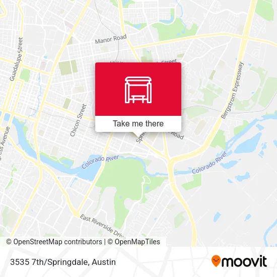 Mapa de 3535 7th/Springdale