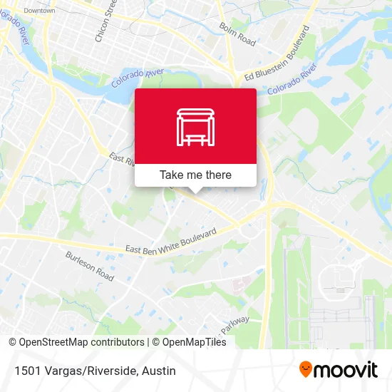 1501 Vargas/Riverside map